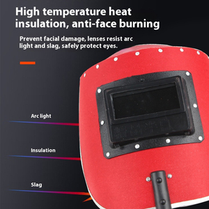 <span class=keywords><strong>MAKASSI</strong></span> Casque de soudage tenu de haute qualité Soudage électrique Soudage au gaz Boucliers faciaux Visière - Product Image 4