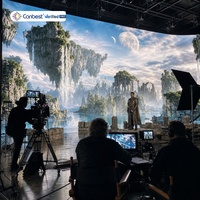 Écran d'affichage vidéo LED virtuel CANBEST 7680Hz pour studio de diffusion télévisuelle, tournage commercial et production cinématographique créative