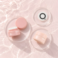 Gel de construction 5G personnalisé OEM/ODM, pots ronds vides pour vernis gel, mini pots de gel pour ongles, emballage cosmétique PP à marque privée
