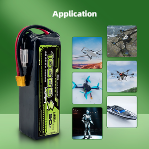 OEM 맞춤형 리튬 배터리 22.2V 44.4V 10000mAh 1S 2S 3S 4S 5S 6S <span class=keywords><strong>25C</strong></span> 50C 100C 리포 배터리 FPV UAV 드론 배터리 - Product Image 4