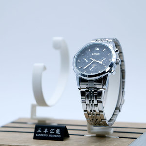 Giá đỡ đồng hồ, trang sức bán buôn có giá đỡ vòng cao su tháo rời, giá trưng bày vòng đeo tay bằng gỗ - Product Image 5