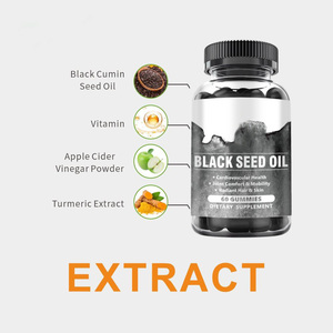 Nhãn hiệu riêng tinh khiết lạnh ép Đen Cumin hạt giống dầu tăng cường khả năng miễn dịch hỗ trợ tăng trưởng tóc an toàn cho da phụ nữ mang thai - Product Image 3