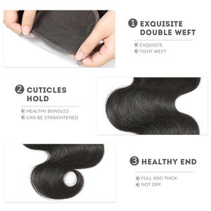 Frontale in Pizzo Trasparente HD 13x6 all'Ingrosso, Frontale in Pizzo Svizzero Trasparente HD, Frontali in Pizzo 100% Capelli Umani Vergini - Product Image 3