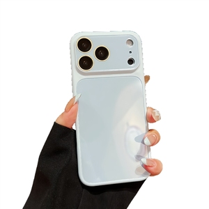 Nueva <span class=keywords><strong>Funda</strong></span> para Teléfono con Diseño de Cristal y Efecto Frío para <span class=keywords><strong>iPhone</strong></span> 17 Pro Max, con Protector de Lente 15 y Protección Total - Product Image 5