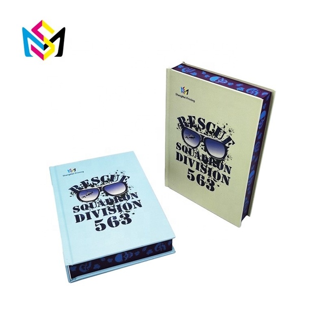 Custom Hardcover Decorative Display Books, Custom Hardshell Storybooks with Painted Edges, OEM Hactory Wholesale