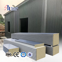 Tuile en aluminium insonorisante, réfléchissante et durable, isolante thermiquement, profil de 65 mm de hauteur pour toiture de stade