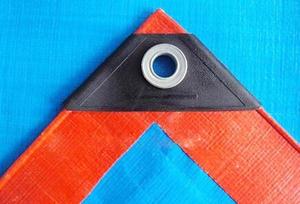 Yrh nhà máy nhiệm vụ nặng nề tùy chỉnh kích thước màu xe tải Tarp PE PVC Tarpaulin CuộN tấm với logo in ấn - Product Image 4