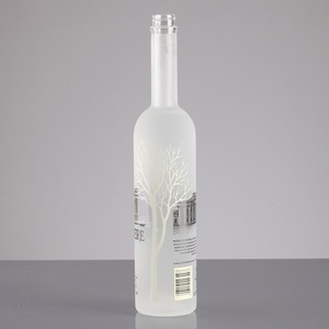 Venta caliente esmerilado de vidrio de <span class=keywords><strong>licor</strong></span> botellas de <span class=keywords><strong>Vodka</strong></span> - Product Image 4