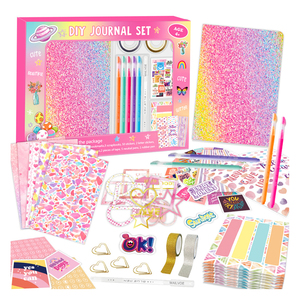 Kit de Journal Intime Personnalisé avec Impression Dorée, Ensemble de Papeterie pour Enfants et Adolescentes, Planificateur et Kit Bullet avec Boîte et Stylo - Product Image 1