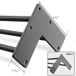 WEKIS Vintage Mid Century Small <b>Round</b> Coffee <b>Table</b> <b>Dining</b> <b>Table</b> Wood Bench Live Edge <b>Table</b> Bronze Hairpin Legs - Product Image 4