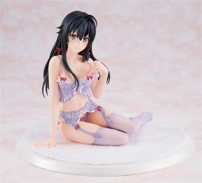 Japan Anime Mijn Tiener Romantische Komedie Snafu Yukinoshita Yukino Ondergoed Ver. Model Pvc Standbeeld Sexy Meisjes Figuur Volwassen