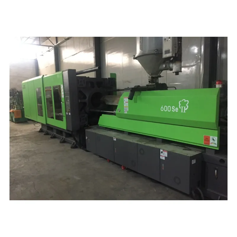 600 tonnellate di seconda mano Donghua macchina per lo stampaggio a iniezione di plastica 600 tonnellate di plastica macchina per l'alimentazione elettrica mobile involucro