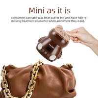 Calentador de Cera Eléctrico Mini de 200ml con Enchufe Personalizable para EE. UU. y UE, Máquina Calentadora de Cera para Granos de Cera, Precio Mayorista
