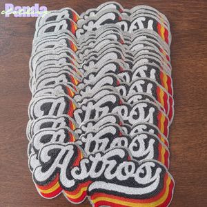 10.3inch astros bóng chày sequin thêu vá phù hiệu Áo sơ mi Astro người hâm mộ vá - Product Image 2