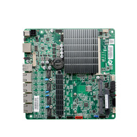 Placa Base Industrial ITX-M9E 4 Lan J1900 DDR3L 6 USB COM PS2 Mini-PCIE WIN Linux para Firewall, Router y Seguridad de Red