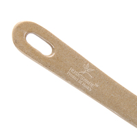Cuillère à soupe en fibre de coque de riz à long manche, pour mariage, service profond, cuisson du porridge, cuisine, écologique, légère