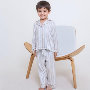 Conjunto <span class=keywords><strong>de</strong></span> Pijamas Personalizados para Mujer, Conjunto <span class=keywords><strong>de</strong></span> Pijamas <span class=keywords><strong>de</strong></span> Satén, Seda y Popelina, Conjunto <span class=keywords><strong>de</strong></span> Pijamas a Juego para Mamá e Hija - Product Image 2