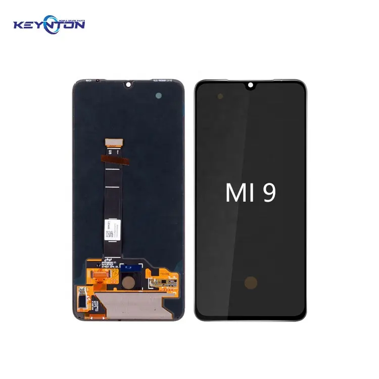 Mobile LCD Screen For XiaoMi Mi 9 Lcd Display for XiaoMi mi9 M1904F3BG lcd Touch Assembly With Frame Replacement