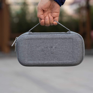 Rực rỡ tùy chỉnh màu xám mỏng nhỏ gọn EVA mang trường hợp cho chuyển đổi Lite với 19 trò chơi và 2 <span class=keywords><strong>micro</strong></span> <span class=keywords><strong>SD</strong></span> chủ sở hữu thẻ chuyển đổi lưu trữ túi - Product Image 1