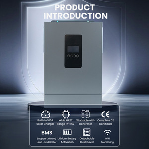Single Phase Hybrid Solar Inverter 3.6KW Sine Wave Cold Start Battery Optimization - Product Image 4