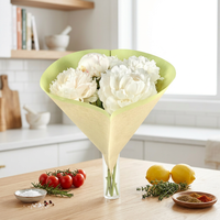 Manchons pour fleurs en papier kraft biodégradable écologique pour décorations de festivals, avec design pliable, fabriqués à Hubei, Chine