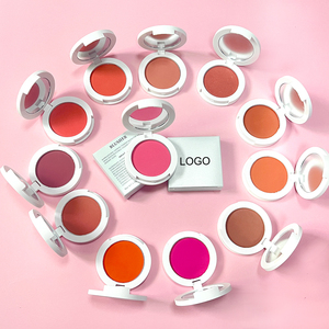 Vente en gros de fard à joues en poudre rose hautement pigmenté, végan, sans cruauté, étiquette privée, fard à joues personnalisé unique - Product Image 1
