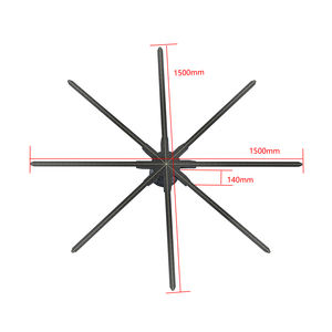 Ventilador Holográfico 3D de Alta Definición de 150 cm, Conexión Directa, Reproducción de Publicidad y Medios de Transmisión - Product Image 2