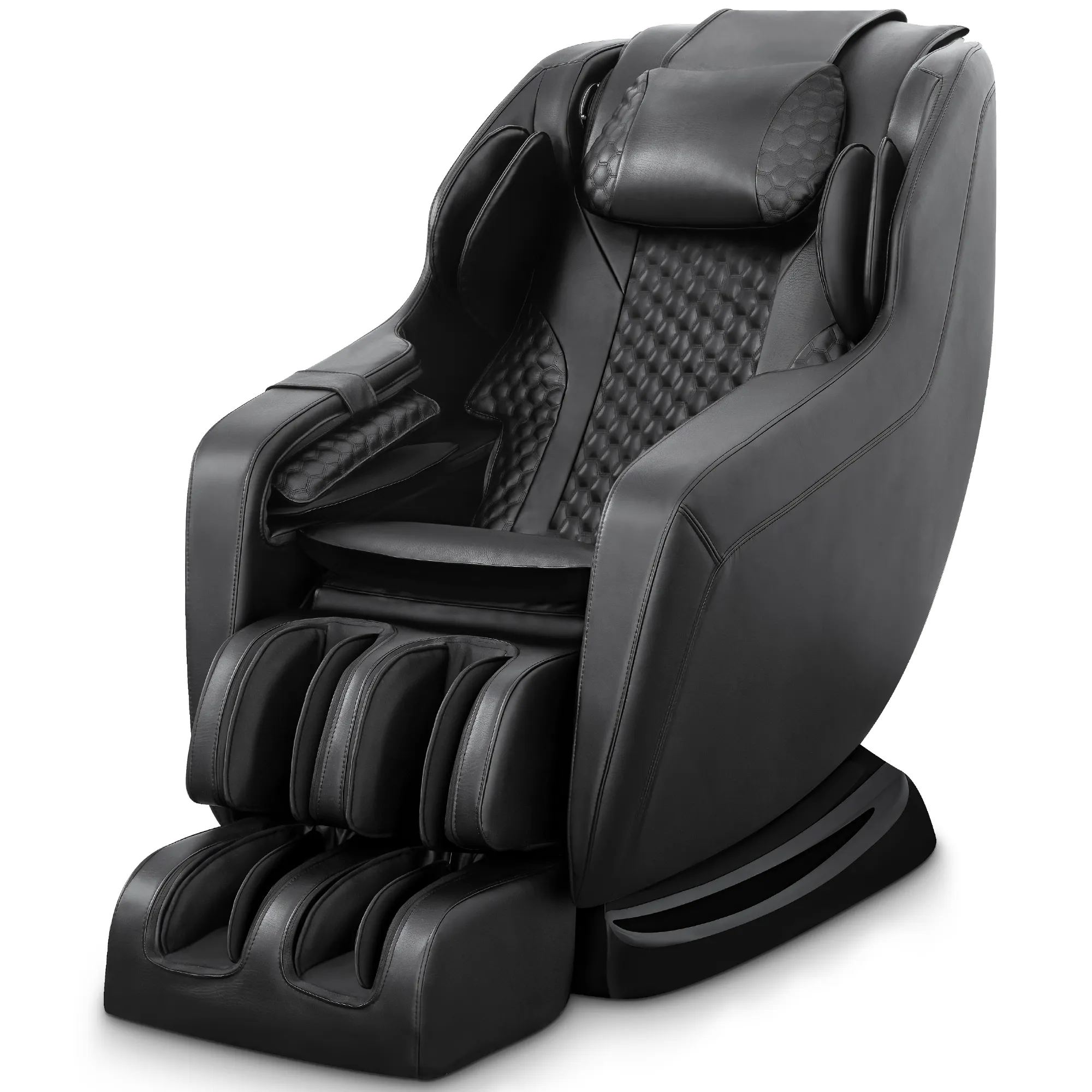 Silla eléctrica de masaje Shiatsu ZERO GRAVITY, sillón de cuerpo completo, 3D, color negro