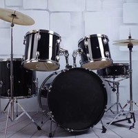 Wholesale Factory Direct Adult Beginner Performance Five-Drum and Three-Cymbal Bass Drum Set Wholesale Percussion Instrument