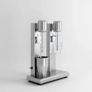 Automatische Commerciële Gebruik Dubbele Kop Milkshake Machine Mixer Milkshake Maker Voor Vruchtensap Koffie Thee Milk Shaker