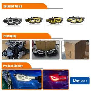 ชุดไฟหน้า LED ทดแทน ใช้ได้กับรถยนต์ซีรีส์ 3 รุ่น F30 F35 F80 ปี 2013-2018 แบบเสียบปลั๊กใช้งานได้ทันที อัพเกรดสไตล์ - Product Image 5