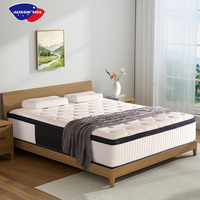 Matelas de lit orthopédique d'hôtel de fabricant chinois matelas à ressorts ensachés enroulés matelas en mousse à mémoire de forme
