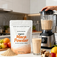 Poudre de Maca Noire de Haute Pureté, Fournisseur d'Usine, Complément Alimentaire Naturel, Extrait de Racine de Maca Biologique