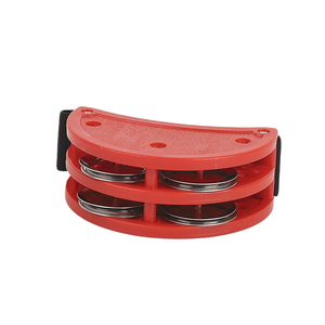 Vente en gros d'usine : <span class=keywords><strong>Tambourin</strong></span> de <span class=keywords><strong>pied</strong></span> multicolore, clochettes de cheville pour accompagnement de cajon et de guitare, performance scénique - Product Image 4