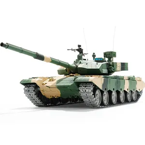 Henglong 3899A-1 1/16 99A Modelo De Tanque De Controle Remoto Camuflagem Verde China 99A Tanque De Metal Tiro Do Carro/Tanque De Fumaça RC Brinquedos