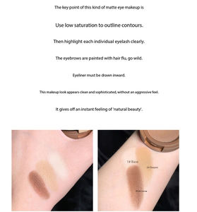 <span class=keywords><strong>Paleta</strong></span> <span class=keywords><strong>de</strong></span> Sombras <span class=keywords><strong>de</strong></span> <span class=keywords><strong>Ojos</strong></span> HERORANGE Light Luminous Satin <span class=keywords><strong>de</strong></span> 3 Colores, Alta Pigmentación, Acabados Mate/Brillante/Glitter, Resistente al Agua - Product Image 5