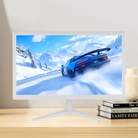 Monitor LED de 17 19 20 22 24 Pulgadas, Monitor de PC de Escritorio con Soporte en Forma de V