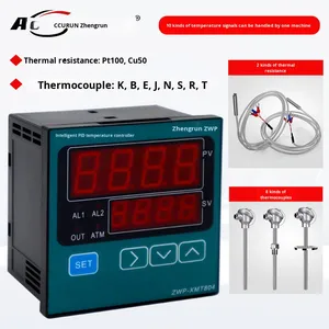 PID เครื่องควบคุมอุณหภูมิอเนกประสงค์ 220V สมาร์ทความแม่นยำสูงควบคุมอุณหภูมิอัตโนมัติเทอร์โมคัปเปิล 4-20mA - Product Image 2