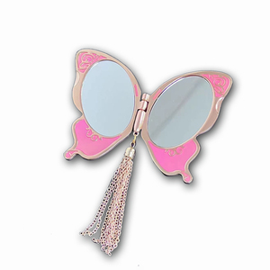 Biểu Tượng Tùy Chỉnh Tay Xách Tay Gấp Mỹ Phẩm Gương Trẻ Em Kim Loại Mini Cầm Tay Nhỏ Gọn Trang Trí Nội Thất Không Thường Xuyên Gương - Product Image 2