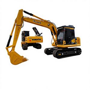 Offre Spéciale – Excavatrice sur Chenilles Komatsu PC130 d'Occasion, Modèle 2023, Poids en Marche de 12600 kg, Pompe à Engrenages, Roulement et Moteur Japonais - Product Image 1