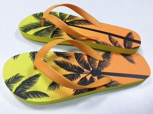 Pe Duy Nhất Pvc Dải Bãi Biển Sandal <span class=keywords><strong>Flip</strong></span> Flop Dép Giản Dị Với Màu Sắc Rắn Hoặc Thiết Kế In Giày Nam - Product Image 3
