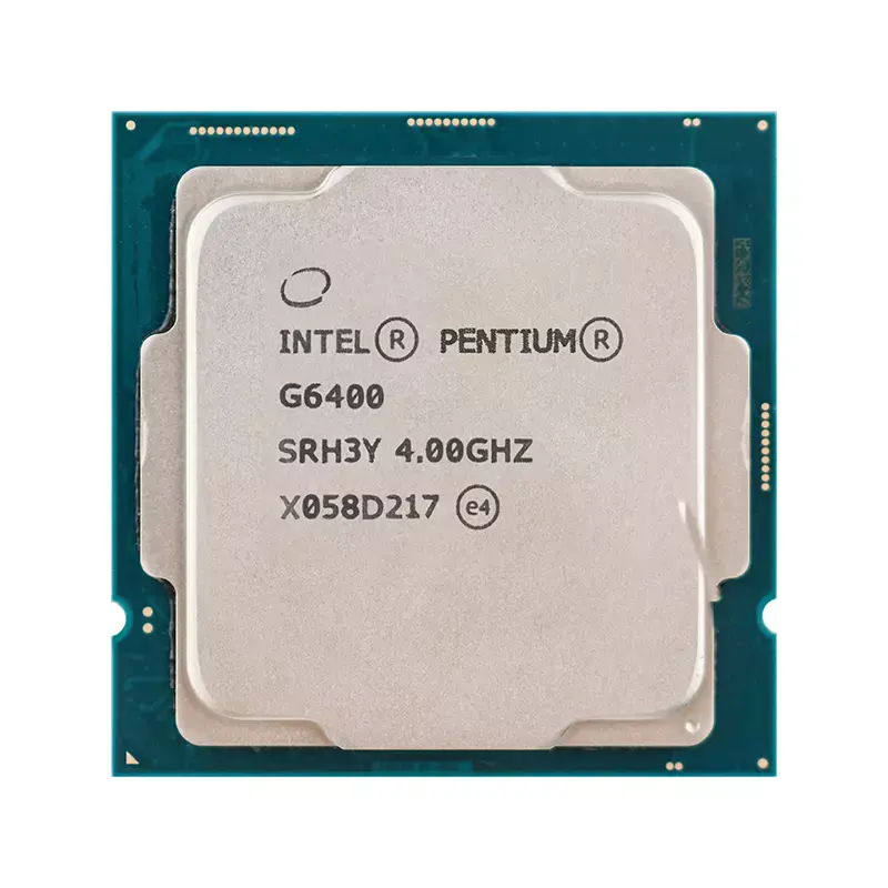 Computer Cpu Pentium G6400 Dual-Core 4.0Ghz Desktop Processor Cpu Socket LGA1200