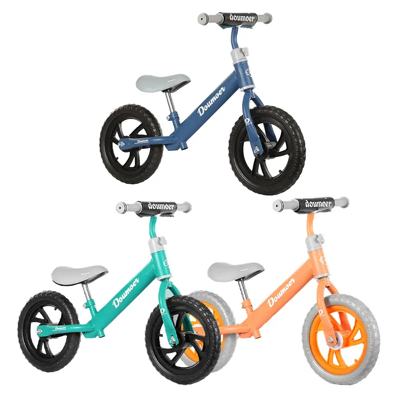 Enfant en bas âge alliage enfants pousser vélo formateur enfant 12.6 pouces roue Mini pas cher Balance Cycle vélo