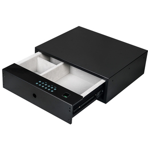 Z464 khách sạn phòng khách an toàn đồ trang sức ngăn Kéo Vân tay khóa tiền mặt hộp điện tử ngăn kéo ẩn an toàn an toàn hộp - Product Image 2