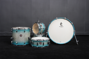 Bán Chạy Nhất Ánh Sáng Trọng Lượng Màu Xanh Bạc Nhị Màu Gradient Trống Bộ Tama Trống Bộ Nhạc Cụ - Product Image 6