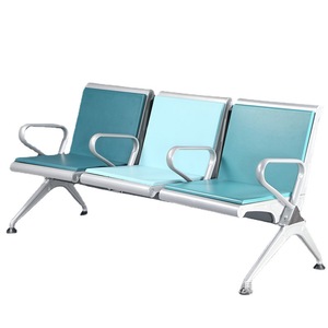 Silla de Aeropuerto Pinyin PY-613, Silla de Fila con Asiento de Poliuretano y Reposabrazos, Muebles para Sala de Espera - Product Image 2