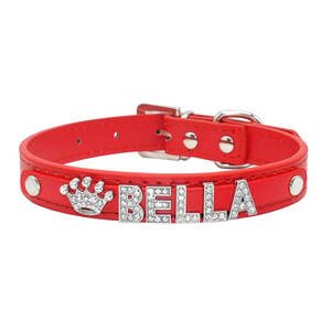 <span class=keywords><strong>Collar</strong></span> con letras deslizantes para perro, letras cómodas, bricolaje, 10mm - Product Image 4