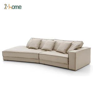 Juego de sofá de esquina seccional modular extensible Chesterfield cuadrado de cuero genuino para sala de estar Villa almacén y Hotel - Product Image 5