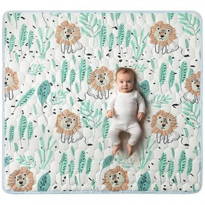 <span class=keywords><strong>Tapis</strong></span> <span class=keywords><strong>de</strong></span> jeu pour bébé à réponse sensible, support stable pour s'asseoir et marcher, <span class=keywords><strong>tapis</strong></span> rampant doux pour la peau avec adaptation aux courbes du corps - Product Image 2