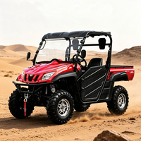 UTV automatique 650cc certifié EPA pour adultes, magnifique moto à carrosserie ouverte avec transmission 4 roues motrices et moteur 4 temps